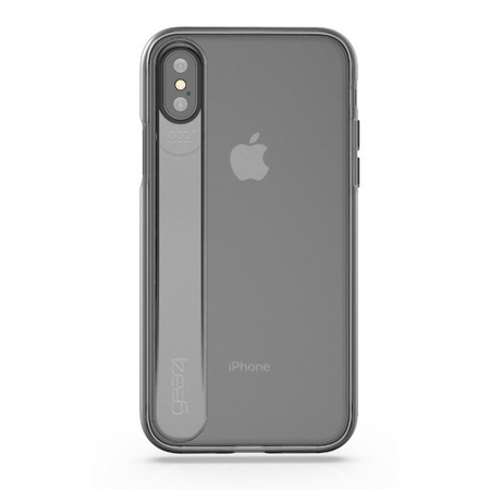 Apple iPhone X/ XS case GEAR4 Windsor IC8WDRSMK - smoked with black frame