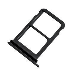 SIM card and memory card drawer for Huawei P20 - black