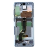 LCD display with frame for Samsung Galaxy S20 Plus - light blue (Cloud Blue)