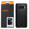 Samsung Galaxy S8 Plus silicone case Spigen Liquid Air 571CS21663 - black 