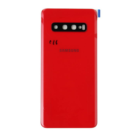 Samsung Galaxy S10 battery flap - red (Cardinal Red)