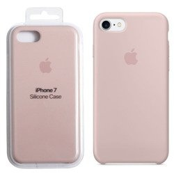 Apple iPhone 7/ 8/ SE 2020 etui silikonowe MMX12ZM/A  -  piaskowy róż (Pink Sand)