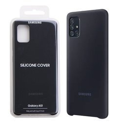 Samsung Galaxy A51 silicone case EF-PA515TBEGWW - black