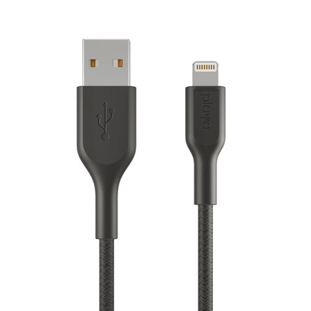 Belkin Playa Lightning braided cable for Apple iPhone 1 m - black