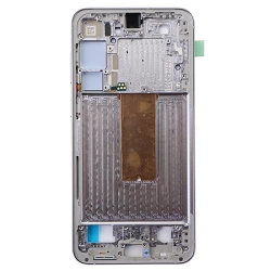 LCD body for Samsung Galaxy S23 Plus original - silver (Graphite Lime)