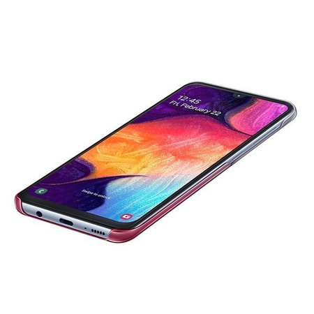 Samsung Galaxy A50 Gradation Cover phone case - translucent pink