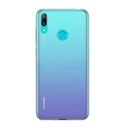 Huawei Y6 2019 silicone case Flexible Clear Case 51992912 - transparent