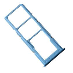 Szufladka kart SIM i karty pamięci micro-SD do Samsung Galaxy A32 4G oryginalna - niebieska