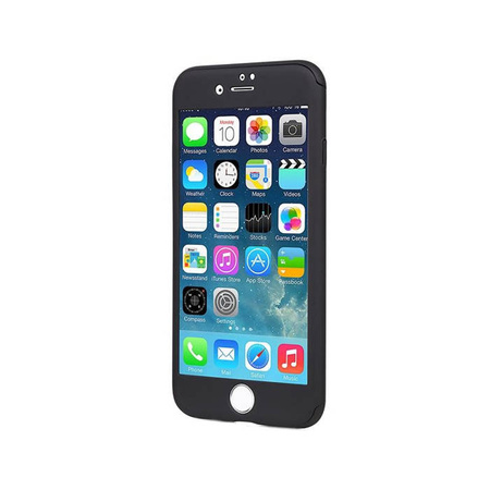 Apple iPhone 6/ 6s case + Miracase Full Protection 360 tempered glass - black