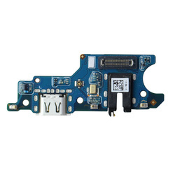 Realme C31 board with microUSB charging connector, microphone and headphone connector