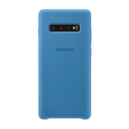 Samsung Galaxy S10 Plus Silicone Cover phone case - blue [OUTLET]