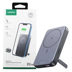Ugreen PB206 magnetic powerbank 10000 mAh 20W - gray