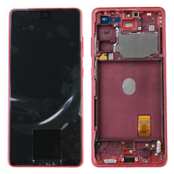 Samsung Galaxy S20 FE wyświetlacz LCD - czerwony (Cloud Red)