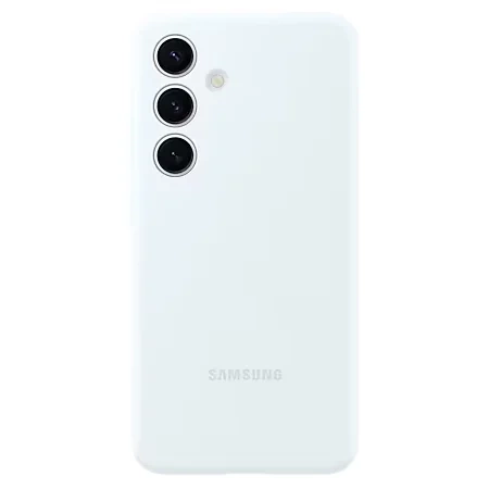 Etui na telefon Samsung Galaxy S24 Silicone Case - białe (White)