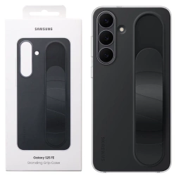 Samsung Galaxy S25 FE Standing Grip Phone Case - Graphite (Black)