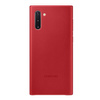 Samsung Galaxy Note 10 leather case Leather Cover EF-VN970LREGWW - red