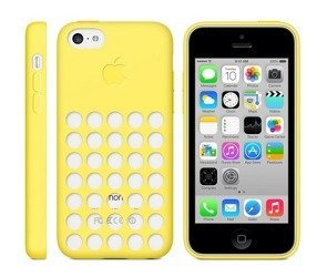 Original Apple iPhone 5c case - yellow