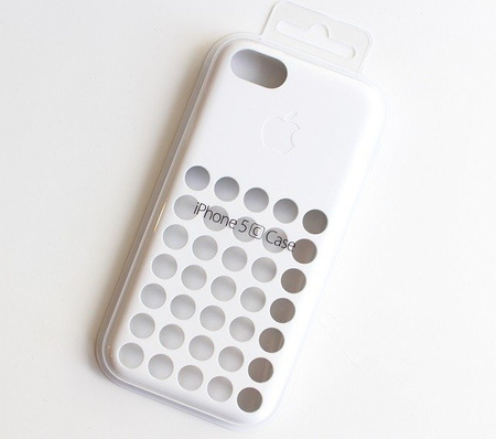 Original Apple iPhone 5c case - white