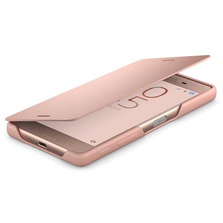 Sony Xperia X Style Cover Flip SCR52 - Pink (Rose Gold)