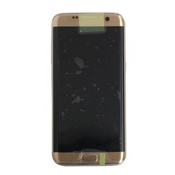 Samsung Galaxy S7 Edge wyświetlacz LCD - złoty