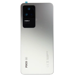 Battery flap for Xiaomi Poco F4 original - silver