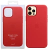 Apple iPhone 12/ 12 Pro Leather Case MagSafe - Red (Scarlet)