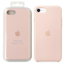 Apple iPhone SE 2020/ SE 2022 silicone case MXYK2ZM/A - sand pink (Pink Sand)