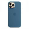 Apple iPhone 13 Pro Max silicone case MagSafe MM2Q3ZM/A - blue (Blue Jay)