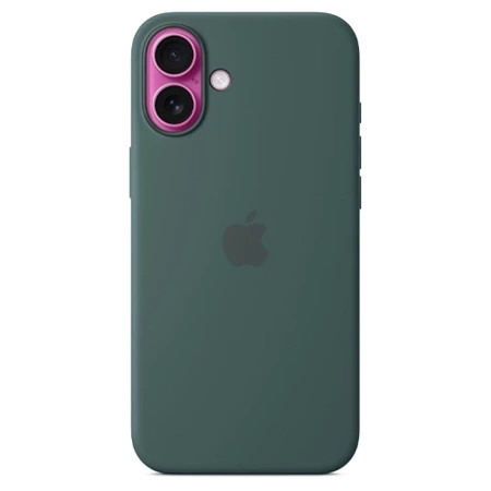 Apple iPhone 16 Plus Silicone Case MagSafe - Green (Lake Green)