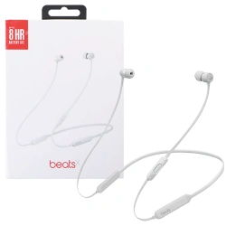 Słuchawki bezprzewodowe Apple Beats X - srebrne (Satin Silver)