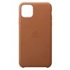 Apple iPhone 11 Pro Max Leather Case MXOD2ZM/A - brown (Saddle Brown)