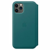 Apple iPhone 11 Pro Leather Folio Case - Green (Peacock)