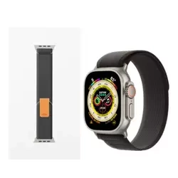 Apple Trail Loop M/L Strap for Watch Ultra Series 49mm - black-gray