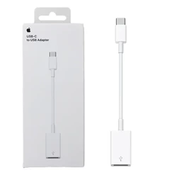 Apple adapter z USB na USB Typ-C MJ1M2ZM/A - biały