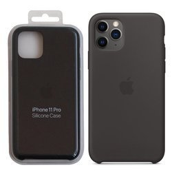 Apple iPhone 11 Pro etui silikonowe MWYN2ZM/A - czarne