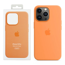 Apple iPhone 13 Pro etui silikonowe MM2D3ZM/A - miodowe (Marigold)