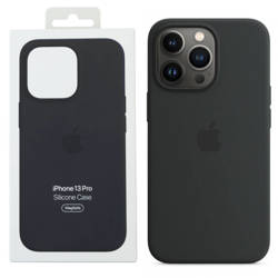 Apple iPhone 13 Pro etui silikonowe MM2K3ZM/A - czarne (Midnight)