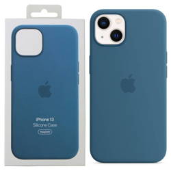 Apple iPhone 13 etui silikonowe MM273ZM/A  - niebieskie (Blue Jay)