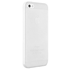 Apple iPhone 5/ 5s/ SE etui silikonowe i folia ochronna Puro IPC503TR - transparentne
