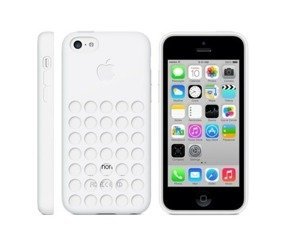 Apple iPhone 5c oryginalne etui MF039ZM/A - białe