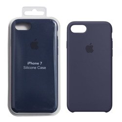 Apple iPhone 7/ 8 etui silikonowe MMWK2ZM/A - granatowy (midnight blue)