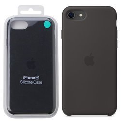 Apple iPhone SE 2020/ SE 2022 etui silikonowe MXYH2ZM/A  - czarny