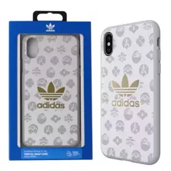 Etui Adidas Trefoil Snap Case do Apple iPhone X/ XS - srebrny