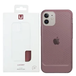 Etui do Apple iPhone 12 mini UAG Lucent silikonowe - różowe (Dusty Rose)