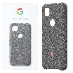 Etui do Google Pixel 4a Fabric Case - szare (Static Grey)