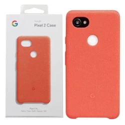 Etui na Google Pixel 2 XL Fabric Case - pomarańczowe (Coral)