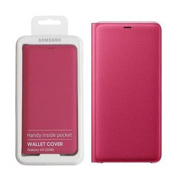 Etui na telefon Samsung Galaxy A9 2018 Wallet Cover - różowe