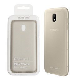 Etui na telefon Samsung Galaxy J5 2017 Jelly Cover - złote