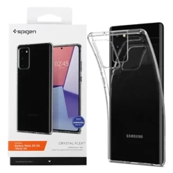 Etui na telefon Samsung Galaxy Note 20/ Note 20 5G Spigen Crystal Flex silikonowe  - transparentne