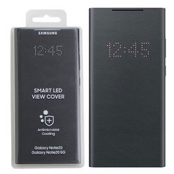Etui na telefon Samsung Galaxy Note 20 Smart LED View Cover - czarne